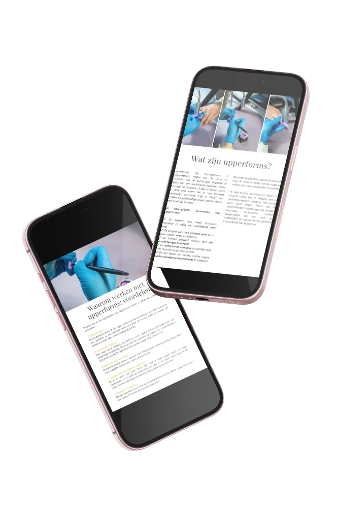 NailCraft upperform op telefoon